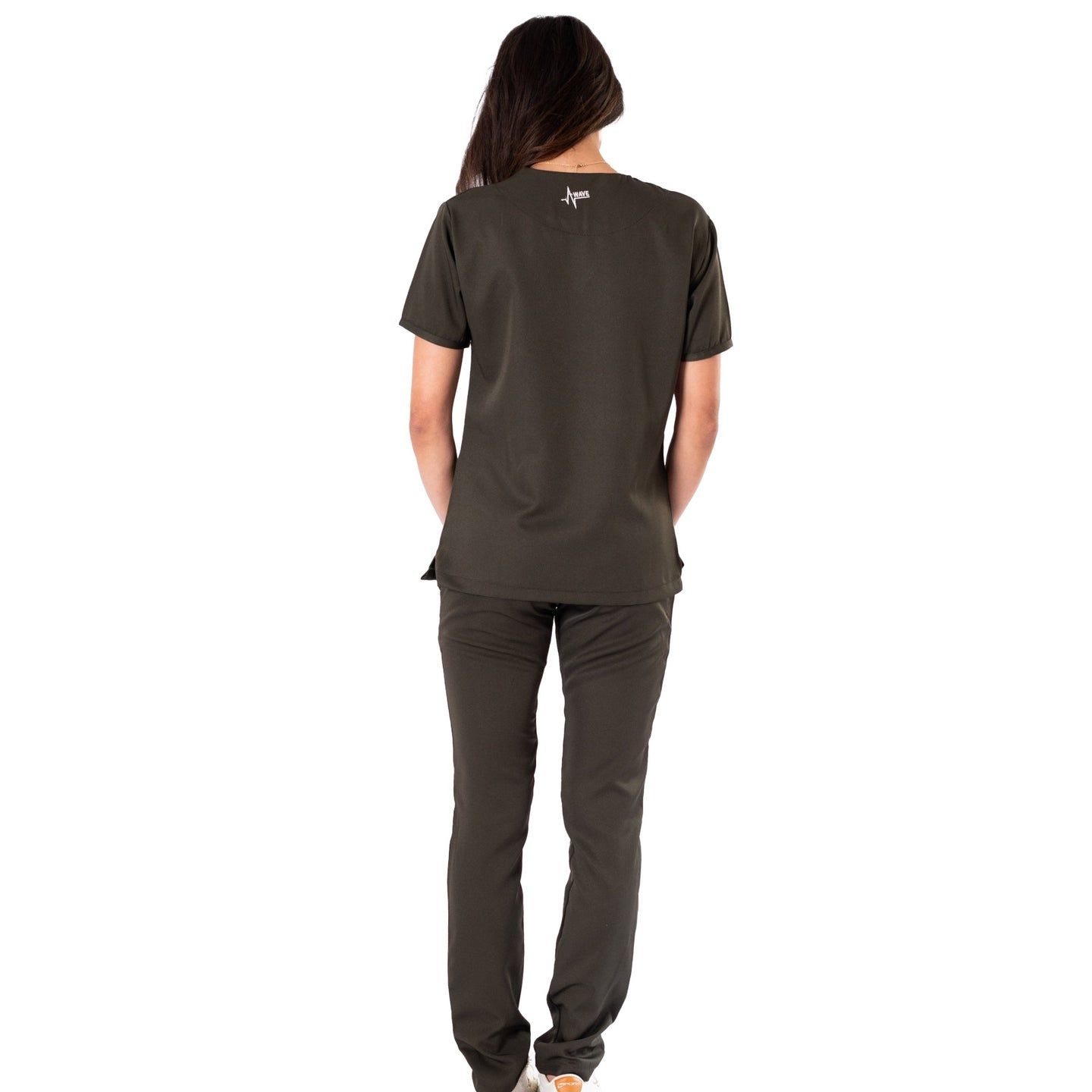 Female Olive Green Scrub Set - Limited Edition