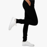 Female Jet Black Jogger Set