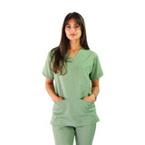 Female Sage Green Scrub Set