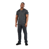 Male Charcoal Grey Scrub Set