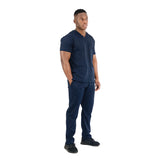 Male Amalfi Navy Scrub Set